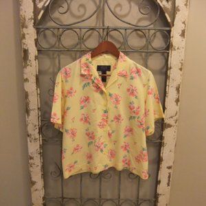 CRAZY HORSE BUTTON UP S/S TOP-LARGE